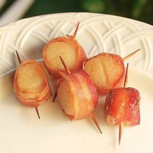 BACON WRAPPED SCALLOPS