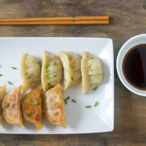 CHICKEN LEMONGRASS POTSTICKERS