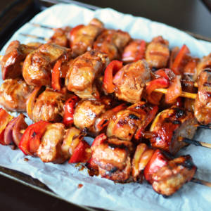 CAJUN PORK KABOBS