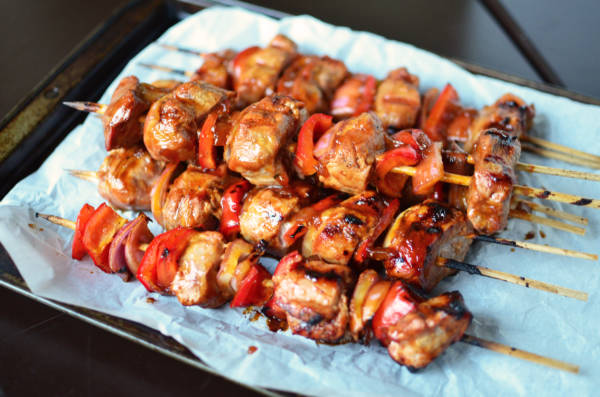 CAJUN PORK KABOBS