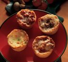 ASSORTED MINI DEEP DISH PIZZA