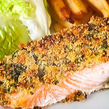 HERB CRUSTED SALMON