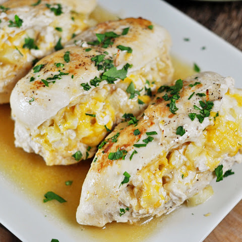 SWEET CORN CAKE CHICKEN BREAST